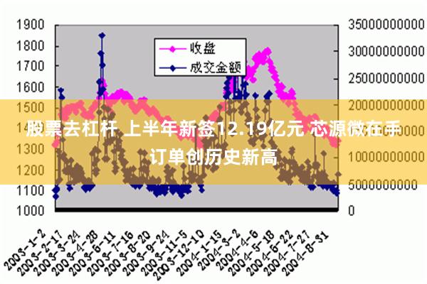 股票去杠杆 上半年新签12.19亿元 芯源微在手订单创历史新高