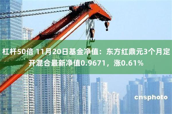 杠杆50倍 11月20日基金净值：东方红鼎元3个月定开混合最新净值0.9671，涨0.61%