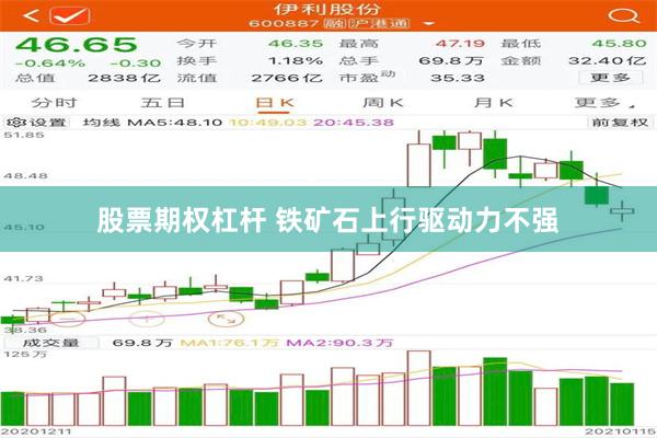 股票期权杠杆 铁矿石上行驱动力不强